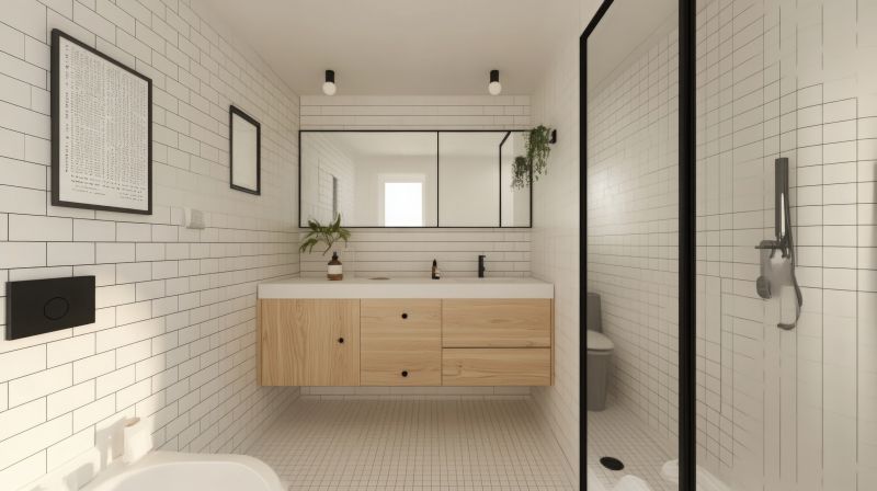 Floating Vanity and Modern Fixtures