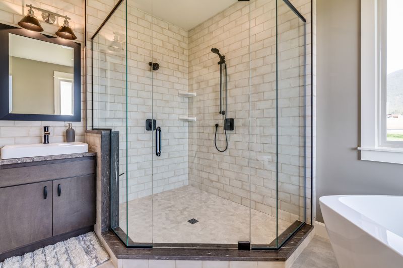 Open Concept Shower Design