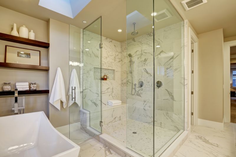Marble Tile Shower